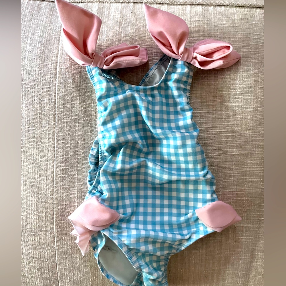 Sal & Pimenta Toddler Girls Bathing Suit Ruffles